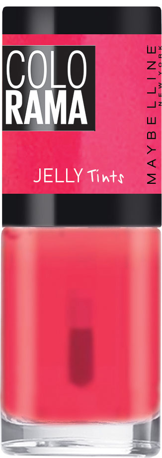 Maybelline New York Лак для ногтей Colorama Коллекция Jelly Tints, оттенок 459, Клубничное Желе, 7 млB2770000 Maybelline New York Лак для ногтей Colorama Коллекция Jelly Tints, оттенок 459, Клубничное Желе, 7 млB2770000Тренды подиумов Нью-Йорка на твоих ногтях! Новая стильная упаковка, улучшенные оттенки, эксклюзивные коллекции, необычные текстуры и особое настроение!