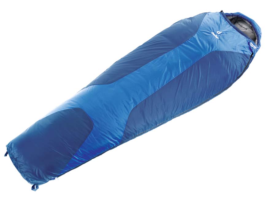 Спальник Deuter Sleeping Bags Orbit +5 SL, цвет: темно-синий, стальной, правосторонняя молния37420_33100 Спальник Deuter Sleeping Bags Orbit +5 SL, цвет: темно-синий, стальной, правосторонняя молния37420_33100Спальный мешок Deuter Orbit +5° - это легкий попутчик для летнего сезона. Имеет утепляющие вставки Body Wormer из флиса в области рук, почек и ступней. Может использоваться как одеяло. Капюшон с двумя стяжными шнурами, накладка вдоль молнии, двусторонняя молния YKK позволяет со стегивать вместе два спальника, компрессионный упаковочный мешок. Конструкция однослойная.