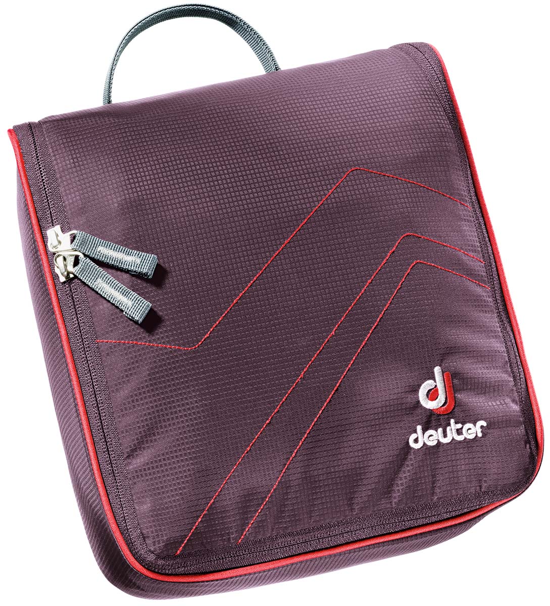 Косметичка Deuter Wash Bag II, цвет: фиолетовый, красный39434_5522 Косметичка Deuter Wash Bag II, цвет: фиолетовый, красный39434_5522Многоцелевая сумка для мыла со щеткой, крема от загара и пр.