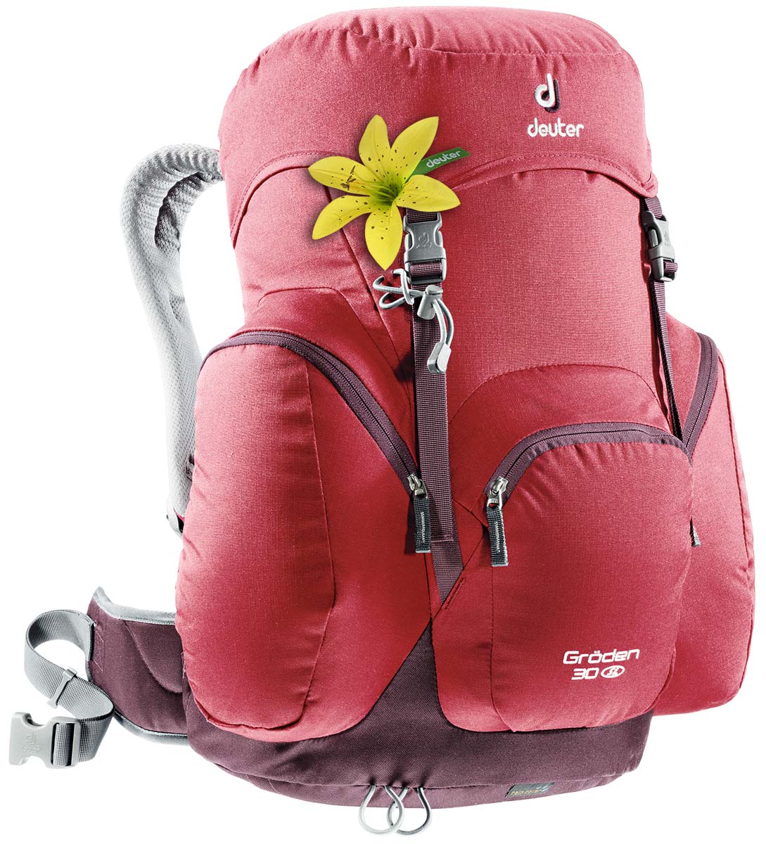 Рюкзак Deuter Groden 30 SL, цвет: темно-красный, фиолетовый, 30л3430216_5005 Рюкзак Deuter Groden 30 SL, цвет: темно-красный, фиолетовый, 30л3430216_5005Рюкзак Groden был представлен в линейке Deuter еще с 1984 года и одним из первых получил революционную технологию подвески Aircomfort, что перевернуло весь рынок спортивных рюкзаков. После этого события другие компании-производители рюкзаков стали копировать технологию Aircomfort, так как она разительно отличалась системой вентиляции спины и удобством, благодаря своему анатомическому строению. В последующие годы Deuter продолжал производство рюкзака Groden, каждый раз обновляя его. Сегодняшний Groden 30 SL – это рюкзак, выдержанный в классическом стиле и предлагающий увеличенный объем, чтобы можно было поместить все необходимое даже в зимних путешествиях.