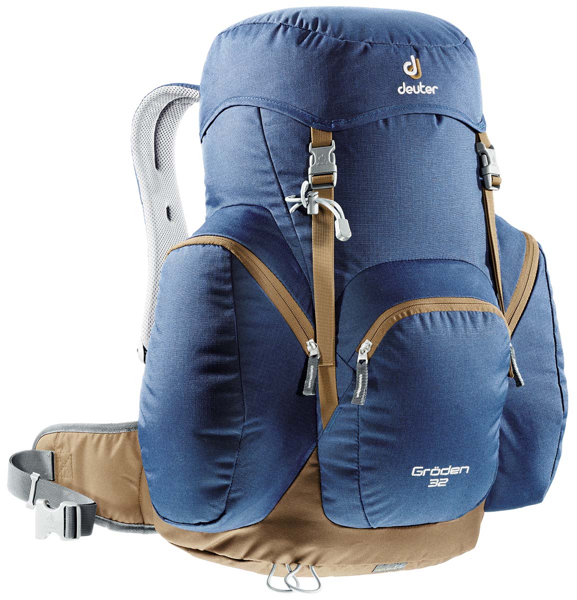 Рюкзак Deuter Groden 32, цвет: светло-голубой, красный, 32л3430316_3608 Рюкзак Deuter Groden 32, цвет: светло-голубой, красный, 32л3430316_3608Рюкзак Groden был представлен в линейке Deuter еще с 1984 года и одним из первых получил революционную технологию подвески Aircomfort, что перевернуло весь рынок спортивных рюкзаков. После этого события другие компании-производители рюкзаков стали копировать технологию Aircomfort, так как она разительно отличалась системой вентиляции спины и удобством, благодаря своему анатомическому строению. В последующие годы Deuter продолжал производство рюкзака Groden, каждый раз обновляя его. Сегодняшний Groden 30 SL – это рюкзак, выдержанный в классическом стиле и предлагающий увеличенный объем, чтобы можно было поместить все необходимое даже в зимних путешествиях.