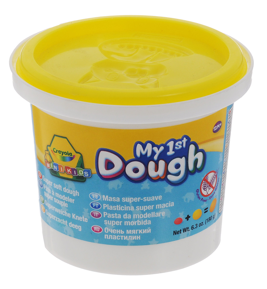 Crayola Масса для лепки My 1st Dough Котенок цвет желтый7945_котенок, желтый Crayola Масса для лепки My 1st Dough Котенок цвет желтый7945_котенок, желтыйМасса для лепки Crayola My 1st Dough. Котенок предназначенная для лепки и моделирования. Масса поможет малышу развить творческие способности, воображение и мелкую моторику рук. Пластилин очень мягкий, хорошо мнется и быстро высыхает. Окрашен безопасным красителем. В крышке имеется формочка с изображением котенка. Лепка из пластилина - необычайно занимательный процесс не только для детей, но и для взрослых.
