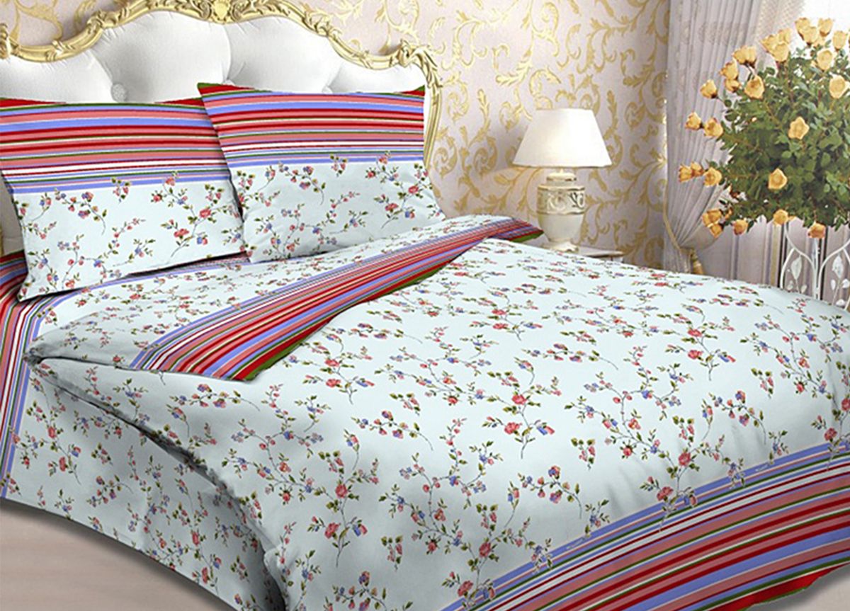 Комплект белья Primavera Классические мотивы-1, евро, наволочки 70x70, цвет: белый86603 Комплект белья Primavera Классические мотивы-1, евро, наволочки 70x70, цвет: белый86603Наволочки с декоративным кантом особенно подойдут, если вы предпочитаете класть подушки поверх покрывала. Кайма шириной 5-10см с трех или четырех сторон делает подушки визуально более объемными, смотрятся они очень аккуратно, даже парадно. Еще такие наволочки называют оксфордскими или наволочками «с ушками». Сатин – прочная и плотная ткань с диагональным переплетением нитей. Хлопковый сатин по мягкости и гладкости уступает атласу, зато не будет соскальзывать с кровати. Сатиновое постельное белье легко переносит стирку в горячей воде, не выцветает. Прослужит комплект из обычного сатина меньше, чем из сатина повышенной плотности, но дольше белья из любой другой хлопковой ткани. Сатин приятен на ощупь, под ним комфортно спать летом и зимой. Производство «Примавера» находится в Китае, что позволяет сократить расходы на доставку хлопка. Поэтому цены на это постельное белье более чем скромные и это не сказывается на качестве. Сатин очень гладкий, мягкий, но при этом, невероятно прочный....