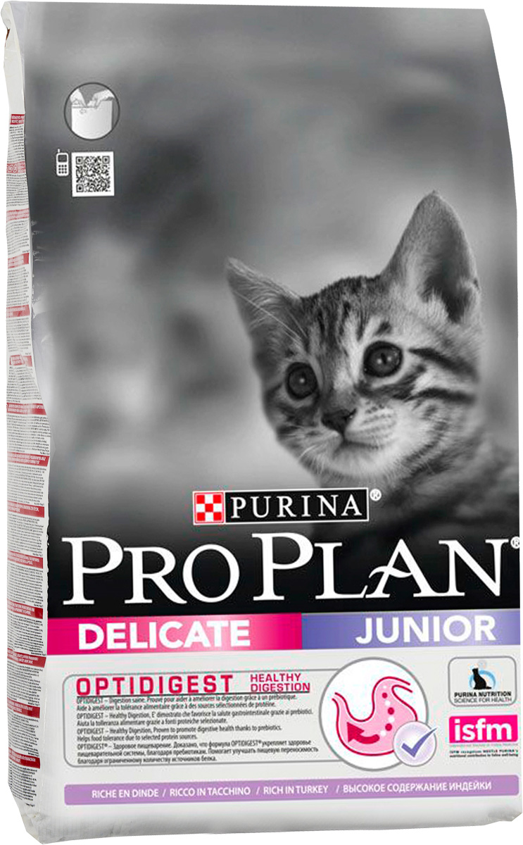 Корм сухой Pro Plan Optidigest, для котят с чувствивтельным пищеварением и для беременных и кормящих кошек, с индейкой, 10 кг12293284 Корм сухой Pro Plan Optidigest, для котят с чувствивтельным пищеварением и для беременных и кормящих кошек, с индейкой, 10 кг12293284Корм сухой Pro Plan Optidigest - корм с высоким содержанием белка, сочетающий все необходимые питательные вещества, включая витамины С и Д3, а также омега-3 жирную кислоту. Легко усвояемый корм для котят с чувствительным пищеварением. Обладает замечательными вкусовыми свойствами и придется по вкусу даже самым капризным котятам. Рекомендован для беременных и кормящих кошек. Товар сертифицирован.