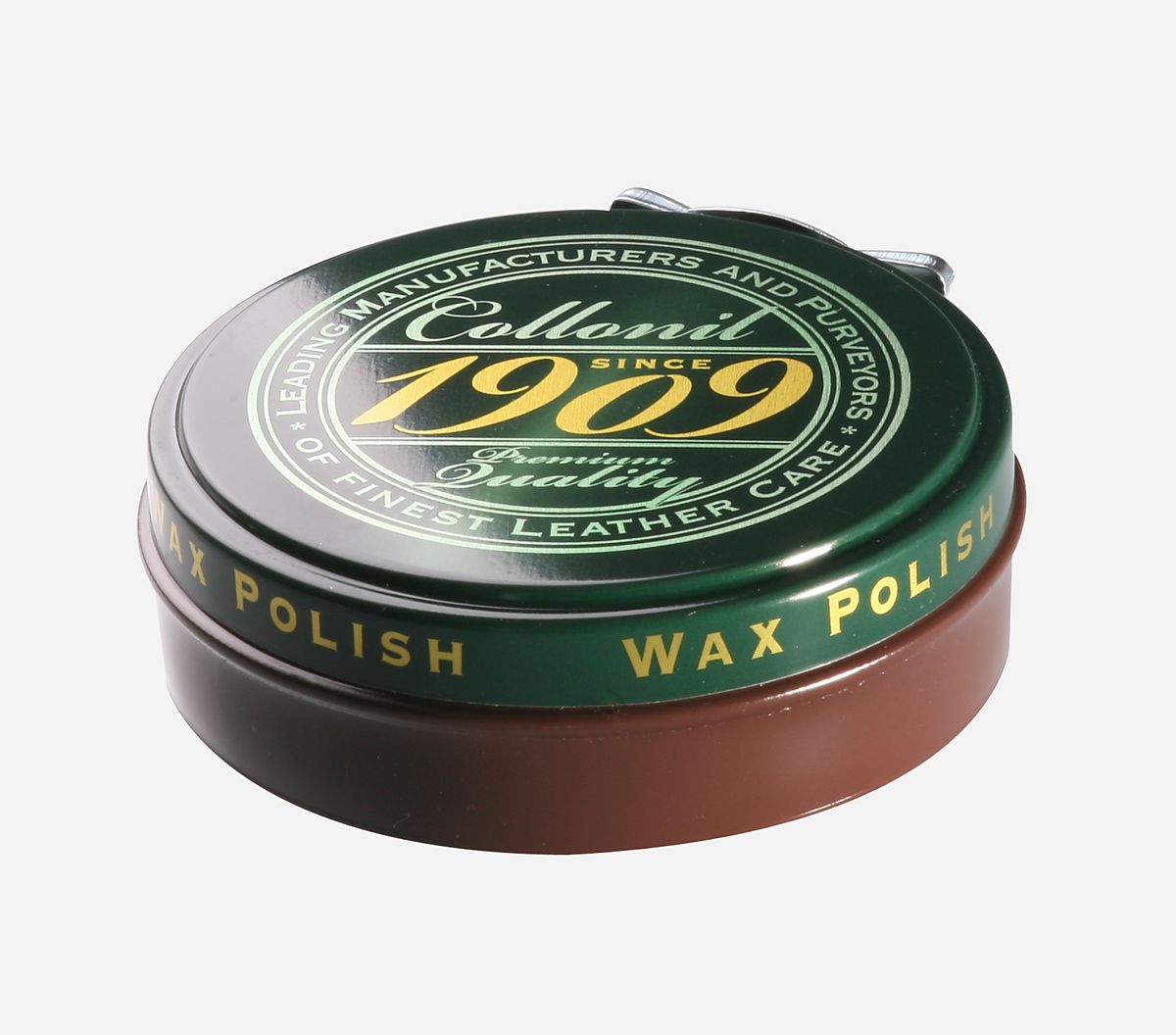 Крем для обуви Collonil 1909 Wax Polish, цвет: темно-коричневый, 75 мл6063 389 Крем для обуви Collonil 1909 Wax Polish, цвет: темно-коричневый, 75 мл6063 389Крем для гладкой кожи с зеркальным блеском, промасленного нубука, навощенной и сохраненной в натуральном виде гладкой кожи. Защищает и ухаживает, придает водо- и грязеотталкивающие свойства. Щадит материал и сохраняет его свойства.