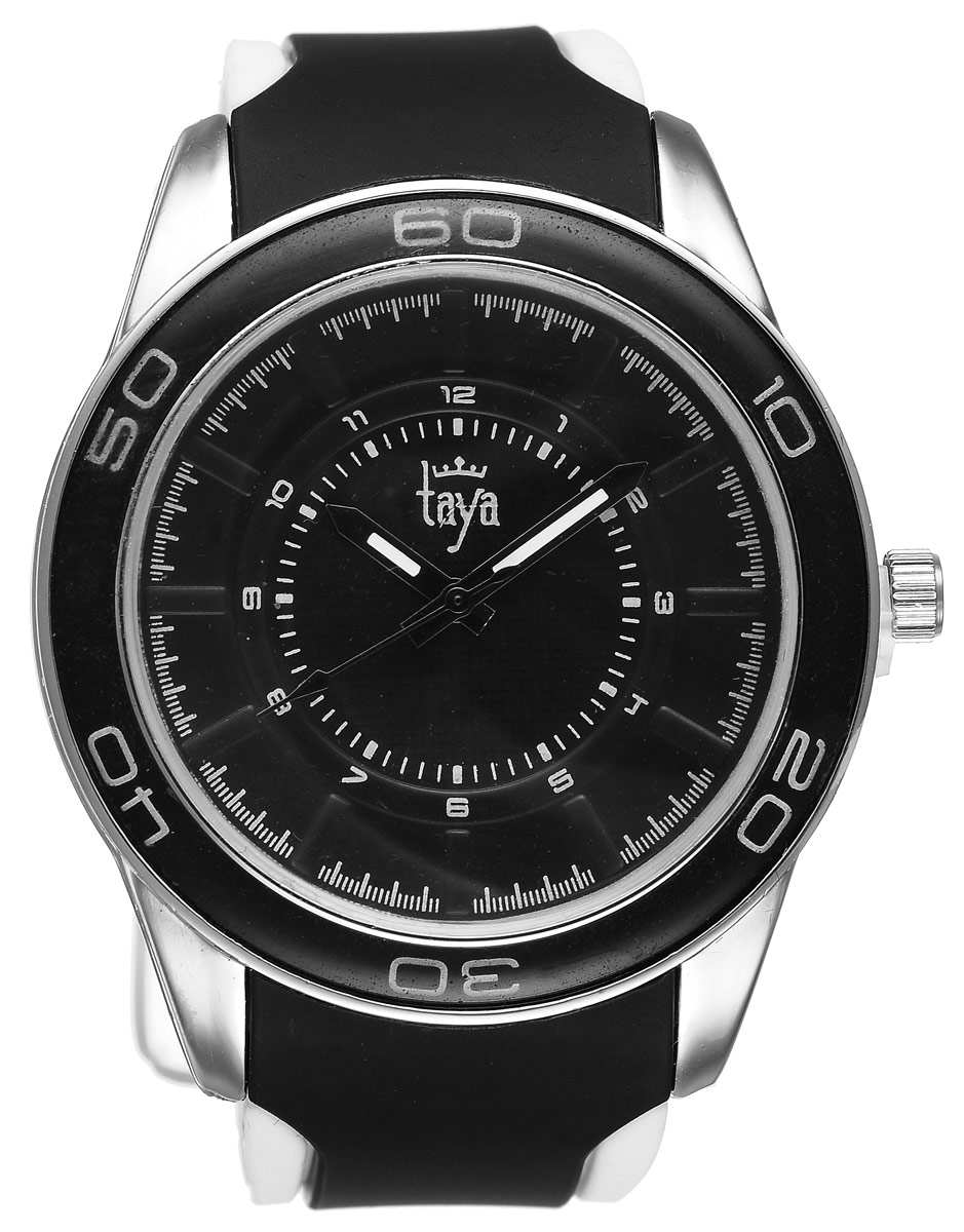 Часы наручные женские Taya, цвет: серебристый, черный. T-W-0207T-W-0207-WATCH-SL.BLACK Часы наручные женские Taya, цвет: серебристый, черный. T-W-0207T-W-0207-WATCH-SL.BLACKСтильные женские часы Taya выполнены из минерального стекла, силикона и нержавеющей стали. Циферблат оформлен символикой бренда. Корпус часов оснащен кварцевым механизмом со сменным элементом питания, а также силиконовым ремешком с практичной пряжкой. На стрелки нанесен светящийся состав. Часы поставляются в фирменной упаковке. Часы Taya подчеркнут изящность женской руки и отменное чувство стиля у их обладательницы.