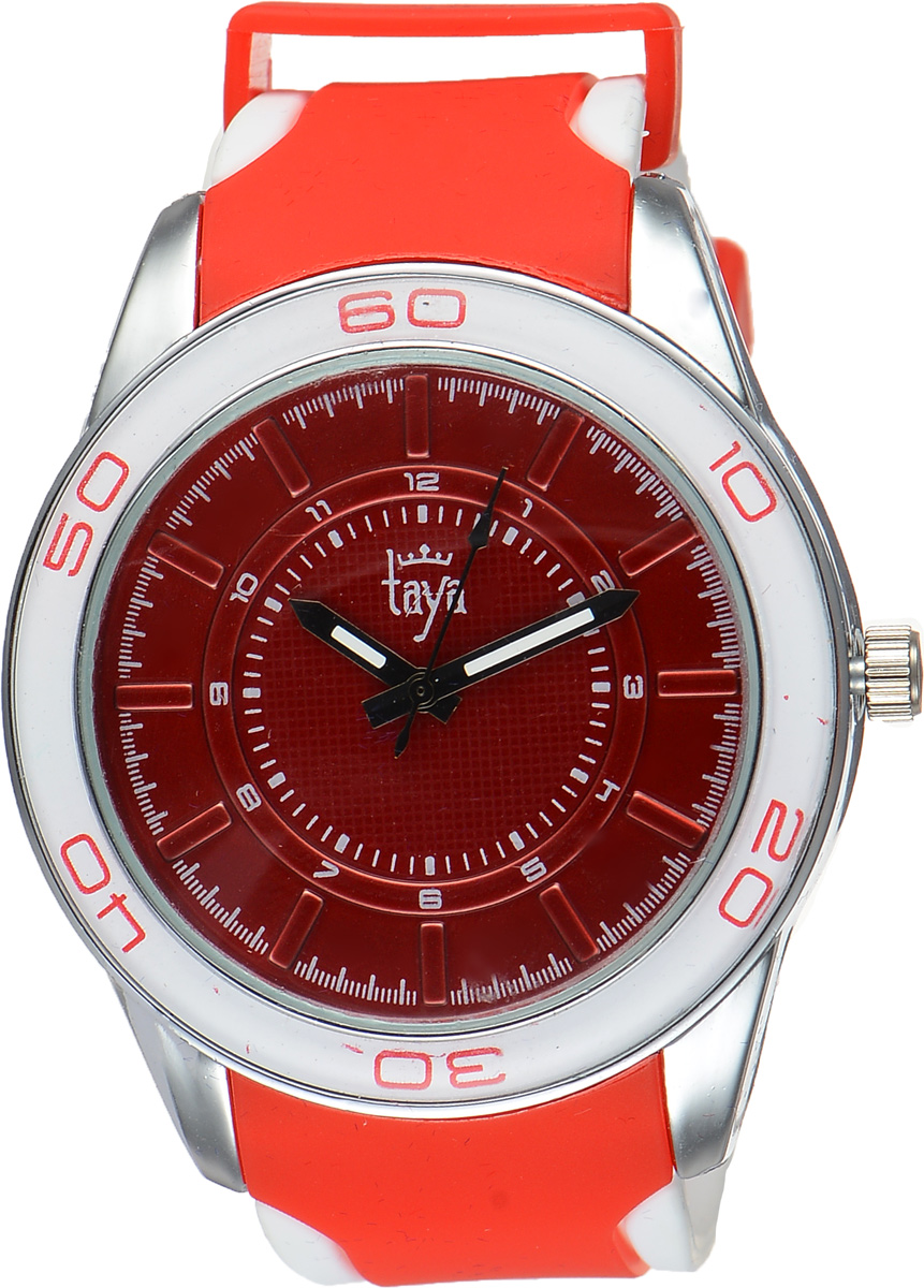 Часы наручные женские Taya, цвет: серебристый, красный. TAYA T-W-0210T-W-0210-WATCH-SL.RED Часы наручные женские Taya, цвет: серебристый, красный. TAYA T-W-0210T-W-0210-WATCH-SL.REDСтильные женские часы Taya выполнены из минерального стекла, силикона и нержавеющей стали. Циферблат оформлен символикой бренда. Корпус часов оснащен кварцевым механизмом со сменным элементом питания, а также силиконовым ремешком с практичной пряжкой. На стрелки нанесен светящийся состав. Часы поставляются в фирменной упаковке. Часы Taya подчеркнут изящность женской руки и отменное чувство стиля у их обладательницы.