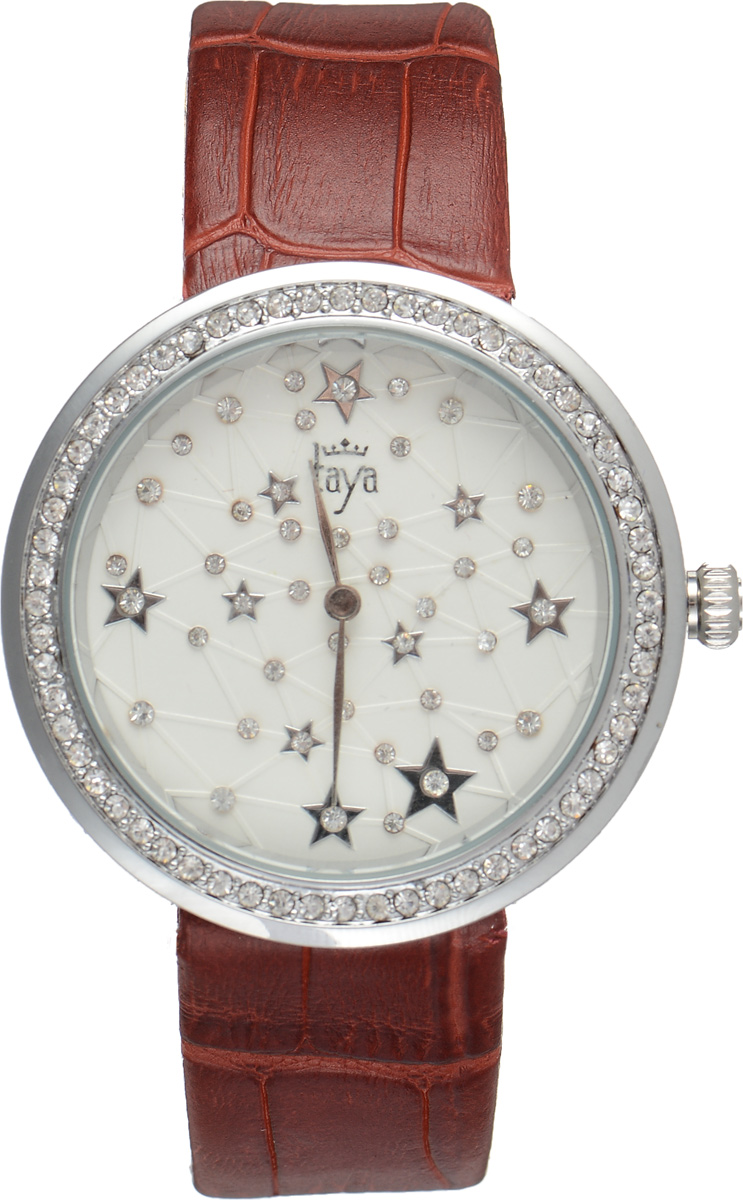 Часы наручные женские Taya, цвет: серебристый, красный. T-W-0009T-W-0009-WATCH-SL.RED Часы наручные женские Taya, цвет: серебристый, красный. T-W-0009T-W-0009-WATCH-SL.REDЭлегантные женские часы Taya выполнены из минерального стекла, натуральной кожи и нержавеющей стали. Циферблат и корпус часов украшены стразами и символикой бренда. Корпус часов оснащен кварцевым механизмом со сменным элементом питания, а также дополнен ремешком из натуральной кожи, который застегивается на пряжку. Ремешок декорирован тиснением под кожу рептилии. Часы поставляются в фирменной упаковке. Часы Taya подчеркнут изящность женской руки и отменное чувство стиля у их обладательницы.
