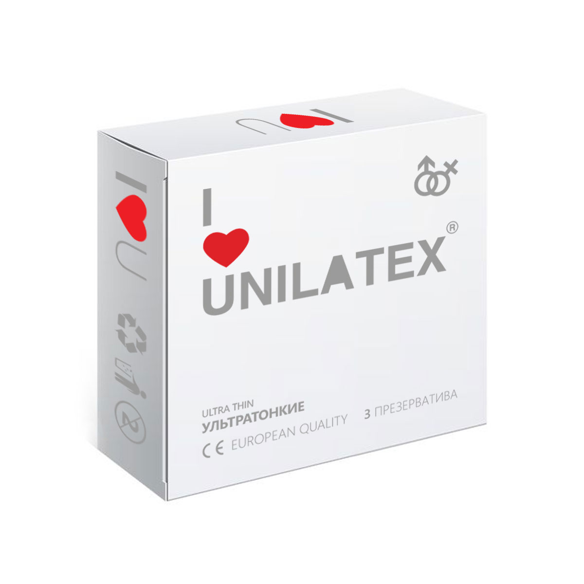 Презервативы Unilatex UltraThin, 3 шт Презервативы Unilatex UltraThin, 3 шт
