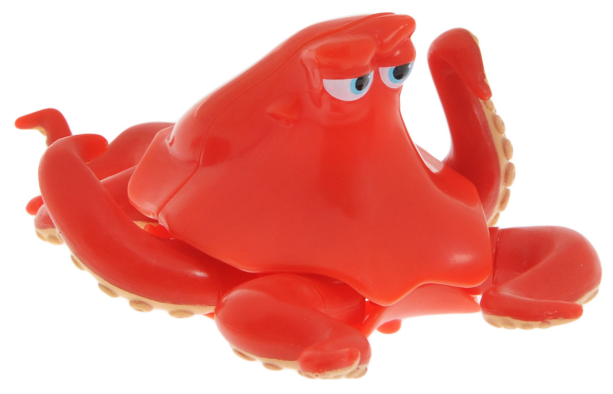Finding Dory Фигурка функциональная Хэнк36400_красный Finding Dory Фигурка функциональная Хэнк36400_красныйФункциональная фигурка Finding Dory Хэнк выполнена в виде подводного обитателя, героя мультипликационного фильма В поисках Дори. Фигурка отличается прекрасной степенью детализации. При катании фигурки по ровной поверхности осьминог Хэнк шевелит своими щупальцами, благодаря чему выглядит еще реалистичнее, а игры с ним станут еще увлекательнее. Порадуйте своего малыша таким забавным подарком!