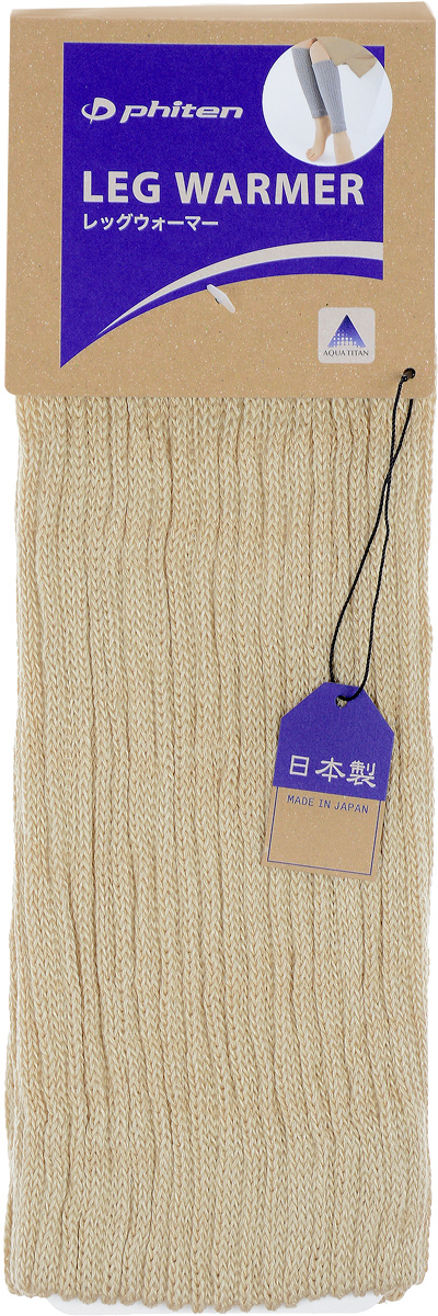 Гетры Phiten Leg Warmer, цвет: бежевыйRM480101 Гетры Phiten Leg Warmer, цвет: бежевыйRM480101Комфортные гетры Phiten Leg Warmer незаменимы для тех, кто любит выделяться. Мягкая эластичная ткань приятно облегает кожу. Пропитка AquaTitan позволяет расслабить мышцы, улучшить кровообращение в ногах и сохранить силы. Гетры Phiten Leg Warmer - это идеальный аксессуар для занятий танцами. Состав: полиэстер 41%, полиуретан 39%, хлопок 13%, нейлон 6%, акватитан 1%. Длина: 33 см. Ширина: 11 см.