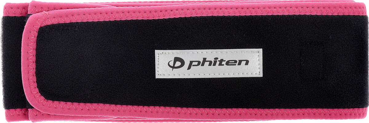Суппорт для спины Phiten Sport, цвет: черный, розовый, длина 85 смAP200260 Суппорт для спины Phiten Sport, цвет: черный, розовый, длина 85 смAP200260Суппорт для спины Phiten Sport отлично помогает, разгружая поясницу при беге, при занятии фитнесом или другим видом спорта. За счет усиления кровотока физическая нагрузка покажется вам легче. Жесткий ремень пропитан акватитаном и содержит микротитановые шарики по всей внутренней длине. Пояс обеспечивает компрессионный и фиксирующий эффект в области поясницы при физических нагрузках и беге. Избавит от боли и напряжения. Стимулирует процессы восстановления тканей, поможет скорее перенести период реабилитации после травм спины. Изделие крепится при помощи двух липучек. Такой пояс - наилучший подарок для профессионального спортсмена или спортсмена- любителя, который не только облегчает физические нагрузки в процессе упражнений, но и позже помогает снять напряжение с мышц. Длина: 85 см. Ширина: 6,5 см.