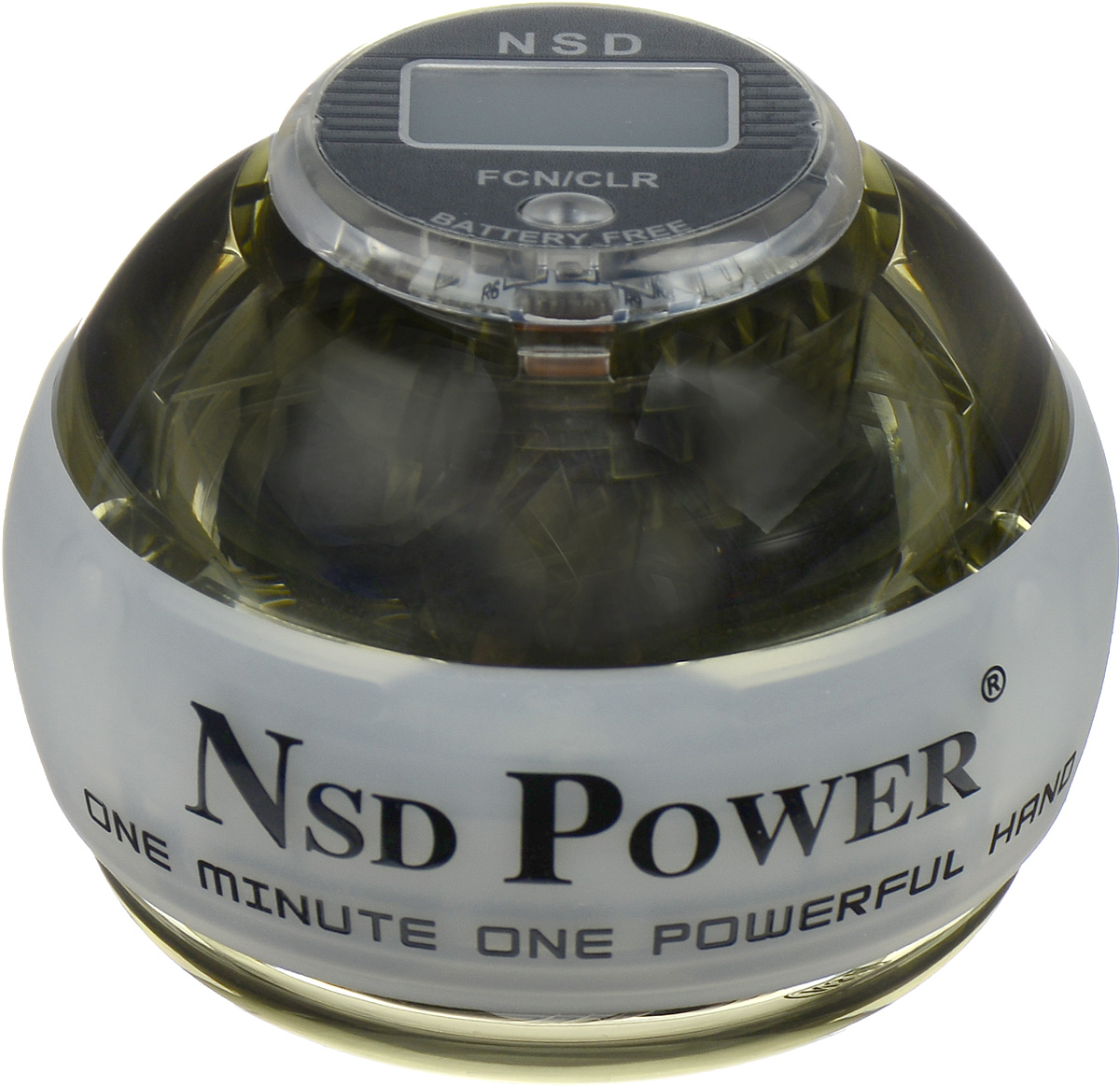 Тренажер кистевой NSD Power Powerball Neon Pro, цвет: белыйPB-688LC White Тренажер кистевой NSD Power Powerball Neon Pro, цвет: белыйPB-688LC WhiteКистевой тренажер NSD Power Powerball Neon Pro - новая модель c счетчиком и подсветкой. Тренажер изготовлен из более прочного материала с системой защиты ротора, предотвращающей его повреждение при падении шара на твердую поверхность. Он будет служить вам очень долгое время. Также в эту модель внедрена система сменных колец для быстрого ремонта при повреждении. Новый счетчик со встроенным генератором работает без батареек. Прекрасно отрегулированный ротор тренажера с отличным балансом может достигать скорости вращения до 15000 оборотов в минуту. В комплект входят инструкция по использованию и два шнурка для раскрутки. Стильный тренажер для кисти рук, который можно использовать в любую свободную минуту. Упражнения, проделываемые регулярно, обеспечат отличную тренировку рук, разработку кисти после травмы у спортсменов и не только. Размер тренажера: 7 х 8 см.