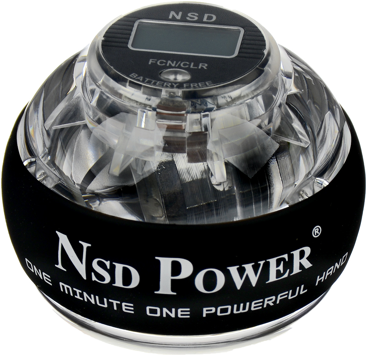 Тренажер кистевой NSD Power Powerball Pro, цвет: прозрачный, серебристыйPB-688C Crystal Тренажер кистевой NSD Power Powerball Pro, цвет: прозрачный, серебристыйPB-688C CrystalКистевой тренажер NSD Power Powerball Pro - обновленная модель со счетчиком, изготовленная из более прочного материала с системой защиты ротора. Ротор тренажера выполнен из металла и сбалансирован так, что его можно раскрутить до 15000 оборотов в минуту, правда, для этого нужно приложить немалые усилия. Новый счетчик со встроенным генератором, работает без батареек. Счетчик позволяет контролировать скорость вращения ротора, что дает возможность проследить свои успехи в тренировках. В комплект входят инструкция и два шнурка. Стильный тренажер для кисти рук, который можно использовать в любую свободную минуту и в любом удобном месте. С помощью NSD Power Powerball Pro можно проводить профилактику туннельного синдрома, боли в кистях и запястьях, которым особенно подвержены люди, работающие на компьютере. Размер тренажера: 6,5 х 8 см.