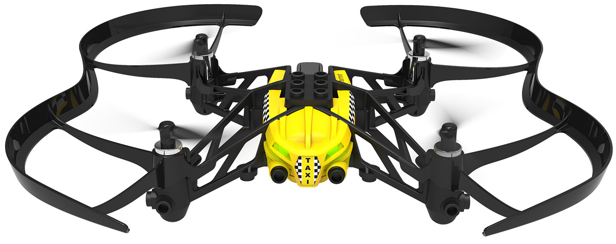 Parrot Квадрокоптер на радиоуправлении Minidrone Airborne Cargo TravisPF723304 Parrot Квадрокоптер на радиоуправлении Minidrone Airborne Cargo TravisPF723304Parrot Minidrone Airborne Cargo Travis - летающее радиоуправляемое устройство с четырьмя бесколлекторными двигателями и встроенной камерой. Невероятная акробатика Одно движение руки - и ваш квадрокоптер послушно выполняет повороты на 90 и 180 градусов, крутит мёртвые петли назад и вперёд. Он сконструирован с соблюдением правил безопасности: в случае аварии питание пропеллеров отключится. Создайте своего летающего робота Вы можете изменить внешний вид мини-дрона Airborne Cargo по своему вкусу с помощью наклеек, а также добавив груз или фигурки пассажиров. Специальные отделения для небольших предметов позволят подойти к игре творчески. Благодаря проработанной системе стабилизации и автопилоту квадрокоптером Airborne Cargo можно легко управлять через сенсорный интерфейс в приложении FreeFlight 3. Встроенная память: 1 ГБ (для записи видео) Разрешение видео: 640х480 Емкость аккумулятора: 550 мАч