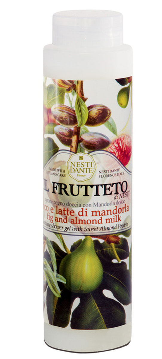 Nesti Dante гель для душа Fig & Almond Milk Инжир и миндальное молоко 300 мл5051106 Nesti Dante гель для душа Fig & Almond Milk Инжир и миндальное молоко 300 мл5051106Великолепный гель для душа, созданный, из выращенных на солнце драгоценных плодов флорентийского сада. Увлажняет и успокаивает кожу. С ароматом миндаля и инжира