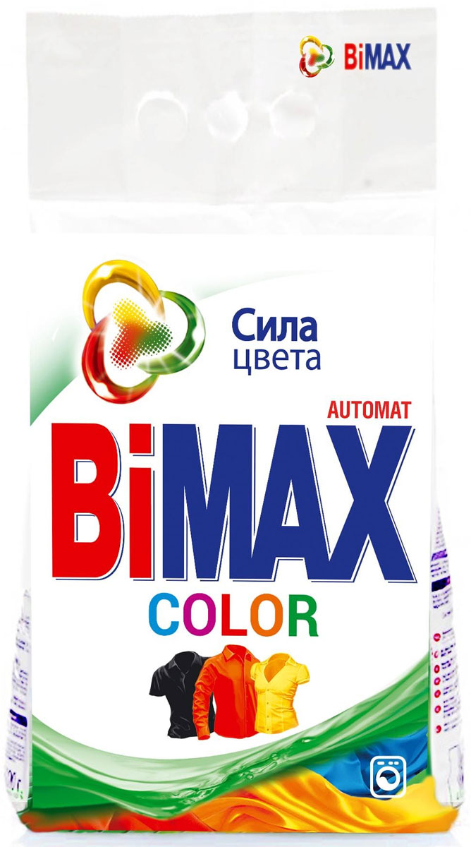 Стиральный порошок BiMax Color, 1,5 кг521-1 Стиральный порошок BiMax Color, 1,5 кг521-1Стиральный порошок BiMax Color предназначен для замачивания и стирки изделий из цветных хлопчатобумажных, льняных, синтетических тканей, а также тканей из смешанных волокон. Не предназначен для стирки изделий из шерсти и натурального шелка. Порошок имеет пониженное пенообразование, содержит биодобавки и перекисные соли. BiMax сохраняет цвета ваших любимых вещей даже после многократных стирок. Эффективно удаляет загрязнения и трудновыводимые пятна, а также защищает структуру волокон ткани и препятствует появлению катышек. Кроме того, порошок экономит ваши средства: 1,5 кг BiMax заменяют 2,25 кг обычного порошка. Подходит для стиральных машин любого типа и ручной стирки. Характеристики: Вес: 1,5 кг. Артикул: 521-1. Товар сертифицирован.