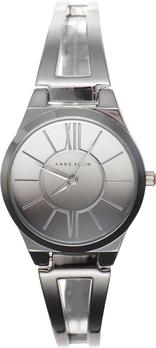 Часы наручные женские Anne Klein Ring, цвет: серебристый. 21532153 OMGY Часы наручные женские Anne Klein Ring, цвет: серебристый. 21532153 OMGYСтильные женские часы Anne Klein Ring с эффектом градиента выполнены из металлического сплава, оформлены символикой бренда. Лаконичный корпус надежно защищен устойчивым к царапинам минеральным стеклом, а также имеет степень влагозащиты 3 Bar. Часы оснащены кварцевым механизмом, дополнены изящным браслетом со складным замком. В конструкции застежки предусмотрено дополнительное звено, благодаря которому возможно регулировать длину изделия. Часы поставляются в фирменной упаковке. Часы Anne Klein Ring подчеркнут изящество женской руки и отменное чувство стиля у их обладательницы.