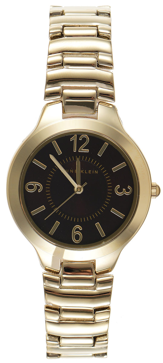 Часы наручные женские Anne Klein Daily, цвет: золотистый. 14501450 BNGB Часы наручные женские Anne Klein Daily, цвет: золотистый. 14501450 BNGBЭлегантные женские часы Anne Klein Daily выполнены из металлического сплава. Лаконичный корпус надежно защищен устойчивым к царапинам минеральным стеклом, а также имеет степень влагозащиты 3 Bar. Часы оснащены кварцевым механизмом, дополнены изящным браслетом со складным замком. В конструкции застежки предусмотрено дополнительное звено, благодаря которому возможно регулировать длину изделия. Часы поставляются в фирменной упаковке. Часы Anne Klein Daily подчеркнут изящество женской руки и отменное чувство стиля у их обладательницы.