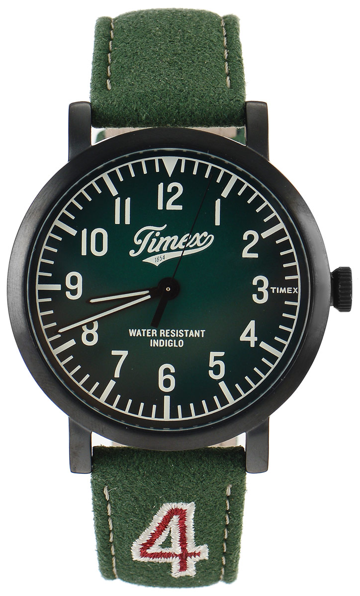 Часы наручные мужские Timex Originals, цвет: зеленый. TW2P83300TW2P83300 Часы наручные мужские Timex Originals, цвет: зеленый. TW2P83300TW2P83300Стильные мужские часы Timex Originals - это модный и практичный аксессуар, который не только выгодно дополнит ваш образ, но и будет незаменим для каждого современного мужчины, ценящего свое время. Корпус выполнен из нержавеющей стали. Циферблат оснащен запатентованной электролюминесцентной подсветкой Indiglo и оформлен логотипом бренда. Корпус изделия имеет степень влагозащиты 3 Bar, оснащен кварцевым механизмом и дополнен устойчивым к царапинам минеральным стеклом. Прочный и устойчивый к выцветанию ремешок имеет покрытие из натуральной кожи и дополнен пряжкой, которая позволяет с легкостью снимать и надевать изделие. Часы поставляются в фирменной упаковке. Часы Timex подчеркнут ваш неповторимый стиль и дополнят любой наряд.