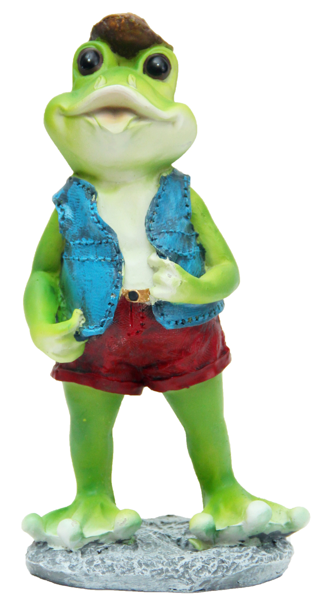 Фигурка садовая Magic Home Лягушка в шортах, 12,2 х 9 х 22,7 см41378 Фигурка садовая Magic Home Лягушка в шортах, 12,2 х 9 х 22,7 см41378Ярка фигурка предназначена для декоративного оформления дома или сада, выполнена из качественного полирезина. Красочная фигурка добавит индивидуальности вашему саду. Не боится влаги и прямых солнечных лучей. Декоративные садовые фигурки представляют собой последний штрих при создании ландшафтного дизайна дачного или приусадебного участка. Декоративные фигурки для украшения сада позволяют создать правдоподобную декорацию и почувствовать себя среди живой природы. Кроме этого, веселые и незатейливые, они поднимут настроение вам, вашим друзьям и родным.
