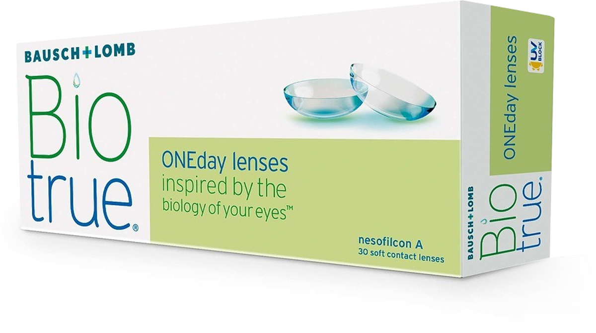 Bausch + Lomb контактные линзы Biotrue ONEday / 8.6 / -4.0031746387 Bausch + Lomb контактные линзы Biotrue ONEday / 8.6 / -4.0031746387Мягкие контактные линзы
