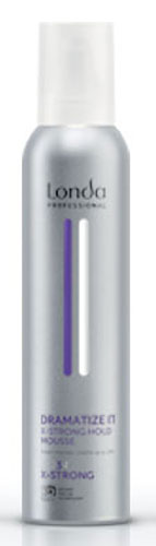 Пена Londa Dramatize для укладки, экстрасильная фиксация, 250 мл0990-81545268 Пена Londa Dramatize для укладки, экстрасильная фиксация, 250 мл0990-81545268Профессиональная пена Londa Dramatize для укладки экстрасильной фиксации с микрополимерами 3D-Sculpt для увлажнения волос и придания им объема на срок до 24 часов. Обладает теплозащитными свойствами. Характеристики: Объем: 250 мл. Производитель: Германия. Товар сертифицирован.