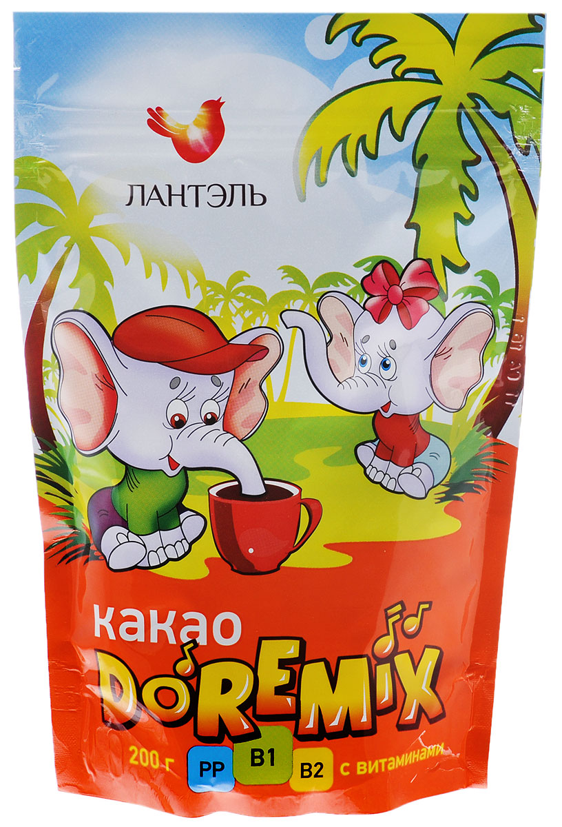 Лантэль DoReMix какао-порошок, 200 г4607160950402 Лантэль DoReMix какао-порошок, 200 г4607160950402Какао Лантэль DoReMix – готовый к употреблению какао–напиток. Какао не только вкусный, но и очень полезный напиток, который содержит большое количество веществ полезных для человеческого организма.