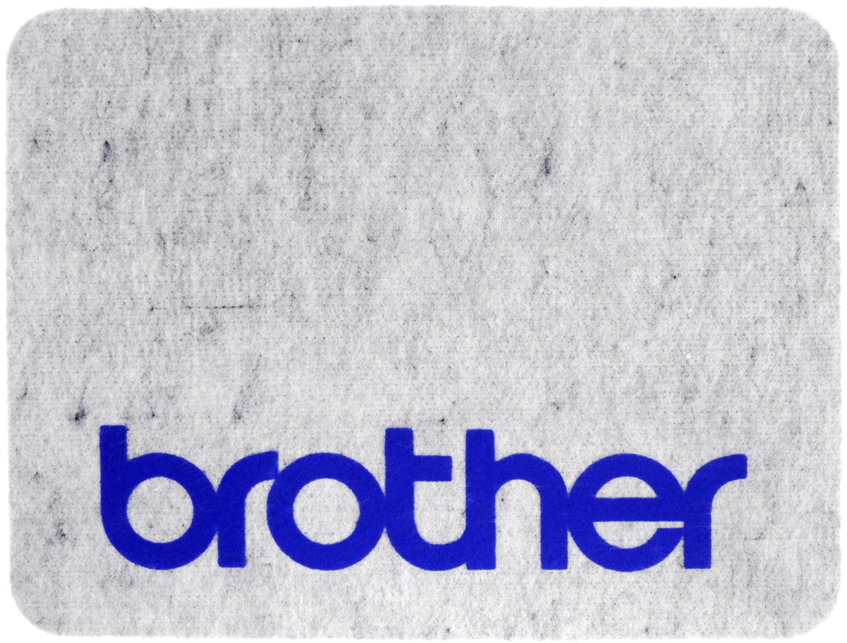 Коврик для швейной машины Brother, 42 х 32 х 1 см11900 Коврик для швейной машины Brother, 42 х 32 х 1 см11900Коврик Brother выполнен из вспененного полимера и войлока. Изделие подходит для использования с любой швейной машиной. Благодаря ему ваш стол не поцарапается, а машина будет устойчиво стоять на любой поверхности, потому что коврик гасит вибрацию даже работе на большой скорости.