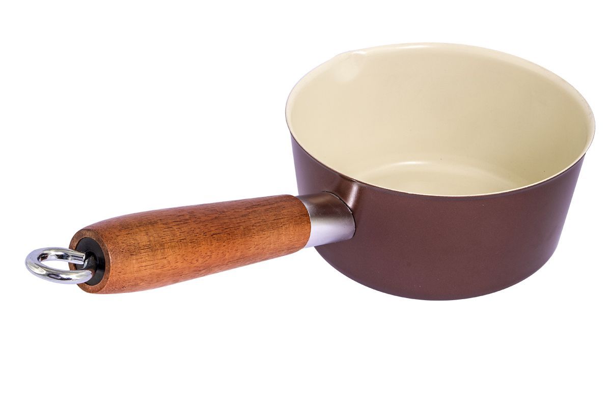 Соусник Pomi d’Oro Milano, с керамическим покрытием. Диаметр 14 см77.858@22135 / S1446 Milano Соусник Pomi d’Oro Milano, с керамическим покрытием. Диаметр 14 см77.858@22135 / S1446 MilanoСоусник стальной Pomi dOro, модель S1446, коллекция Milano. Диаметр 14 см, 1.5л,бежевое керамическое покрытие Kerano™ Marble внутри и керамическим покрытием ?бургунди? снаружи. Ручка из тонированного дерева со стальным каркасом и двуточечным креплением. Штамповка по специальной пресс-форме с толщиной боковых стенок - 2мм. Специальная индукционная конструкция для равномерного распределения тепла.
