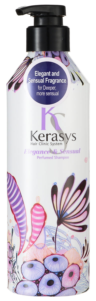 Kerasys Шампунь для волос Perfumed. Элеганс, 600 мл992715 Kerasys Шампунь для волос Perfumed. Элеганс, 600 мл992715Специально разработанная формула для тонких и ослабленных волос укрепляет и восстанавливает структуру волос по всей длине. Волосы обретают жизненную силу, эластичность и объем. Содержит витамины А и Е, масло оливы и масло ши. Аромат: изысканный и грациозный, с нотками лилового цвета для современной и утонченной натуры. Подчеркнет ваш стиль и элегантность. Парфюмерная композиция: Начальная нота: цветы яблони, ирис. Средняя нота: тубероза, иланг-иланг, фиалка, гиацинт. Нижняя нота: сандал, рисовая мука, мускус. Характеристики: Объем: 600 мл. Артикул: 992715. Производитель: Корея. Товар сертифицирован.