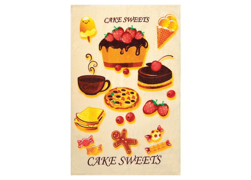 Полотенце Soavita Cake, 45х70 см, цвет: бежевый87420 Полотенце Soavita Cake, 45х70 см, цвет: бежевый87420Перед использованием постирать при температуре не выше 40 градусов