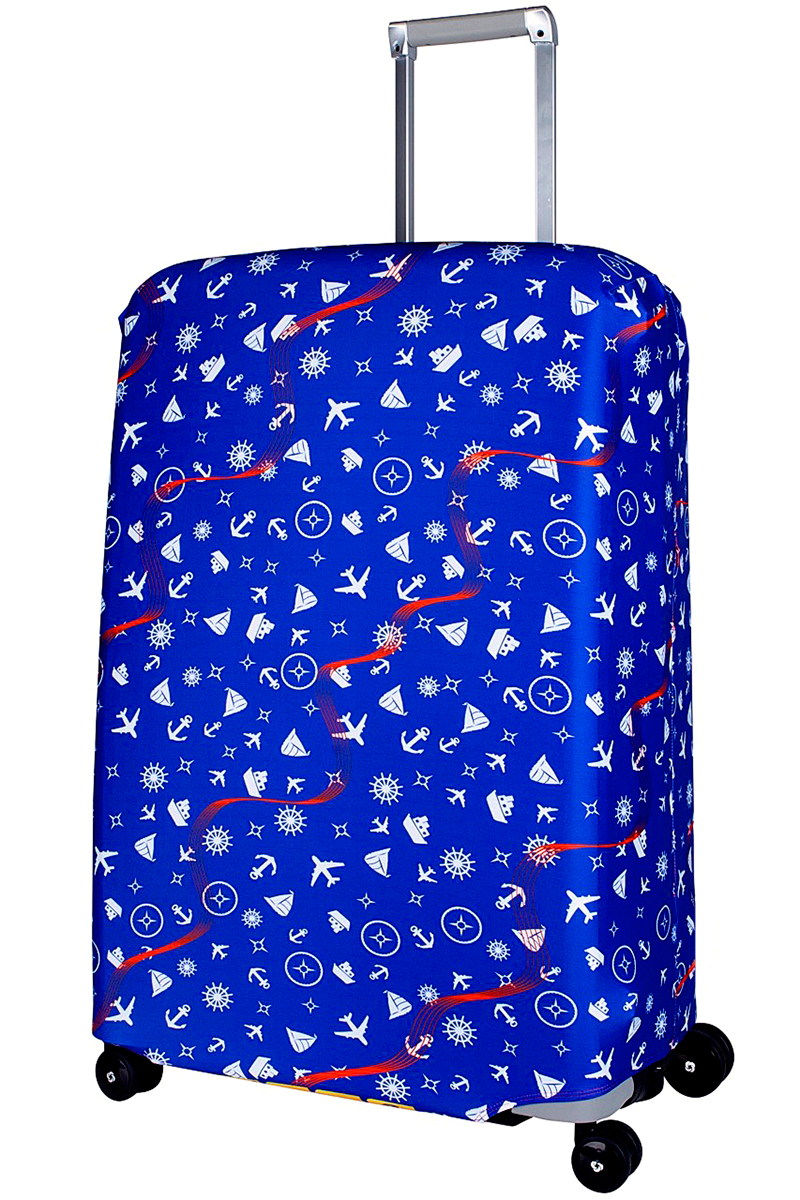 Чехол для чемодана Coverway Traveler, размер L/XL (75-85 см)Trav-L/XL Чехол для чемодана Coverway Traveler, размер L/XL (75-85 см)Trav-L/XLДля больших чемоданов, высотой от 75 до 85 см (29-33 inch) (мерить от пола). Плотность ткани - 240 г/кв.м, упрочненные швы, 2 потайные молнии для боковых ручек с двух сторон. Внизу чехла - молния трактор, дополнительная резинка с фастексом для лучшей усадки. Стойкая сублимационная печать.