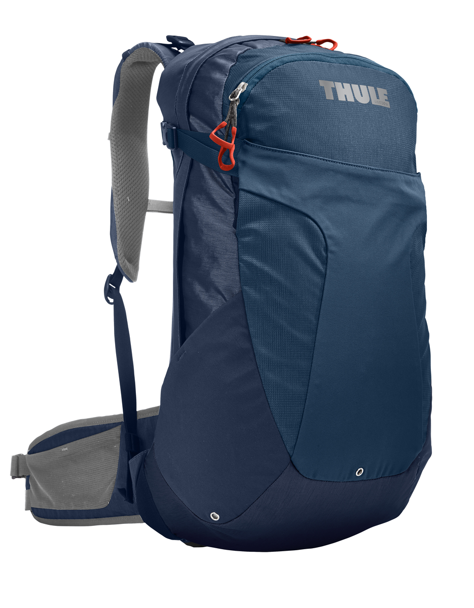 Рюкзак мужской Thule Capstone, цвет: синий, серый, 22 л. 207301207301 Рюкзак мужской Thule Capstone, цвет: синий, серый, 22 л. 207301207301Рюкзак мужской Thule Capstone, изготовленный из прочного нейлона, идеально подходит для однодневных путешествий или коротких походов. Рюкзак имеет одно основное отделение на застежке-молнии, внутри которого расположен карман на резинке. Спереди расположен небольшой карман на молнии с карабином для крепления ключей и открытый карман Shove-it Pocket с защелками по бокам, который обеспечивает быстрый доступ к вещам. По бокам имеются два открытых кармана для емкостей с водой. Эти 3 кармана снабжены небольшим отверстием для трубки с водой. Также предусмотрен эластичный шнурок для крепления трекинговых палок и ледоруба. Карман для вывода наушников позволяет слушать музыку прямо в походе. Рюкзак снабжен системой крепления MicroAdjust, которая обеспечивает максимальную регулировку для идеальной посадки. Изделие имеет мягкие плечевые ремни с грудной стяжкой и поясные ремни, фиксируемые карабином. По бокам поясных ремней расположен один открытый карман и один карман на молнии,...