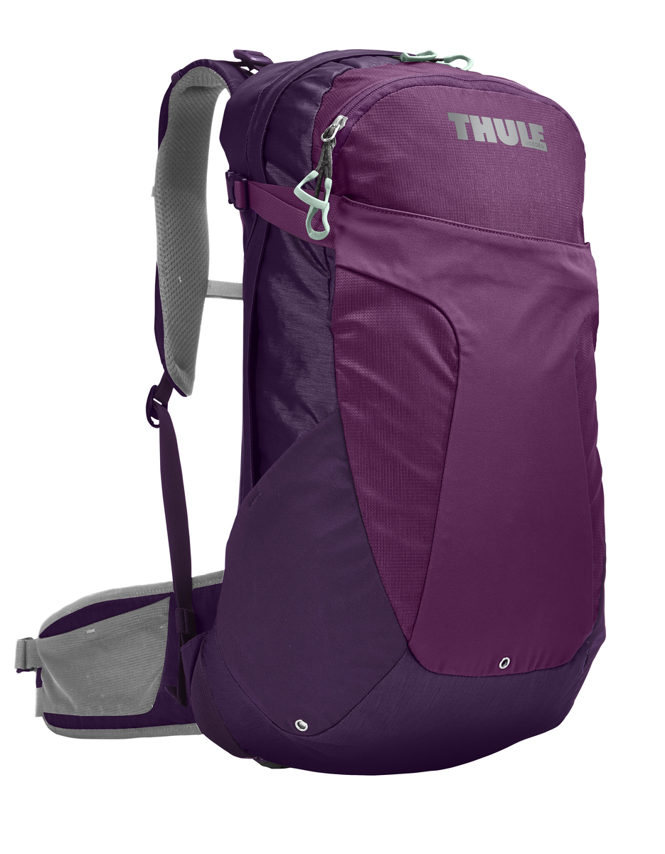 Рюкзак женский Thule Capstone, цвет: фиолетовый, сиреневый, серый, 22 л. Размер S/M207503 Рюкзак женский Thule Capstone, цвет: фиолетовый, сиреневый, серый, 22 л. Размер S/M207503Женский рюкзак Thule Capstone идеально подходит для однодневных путешествий или коротких походов. Рюкзак снабжен яркой накидкой от дождя и системой крепления MicroAdjust, которая обеспечивает максимальную регулировку для идеальной посадки. Сзади расположена натягиваемая сеточная панель для максимальной воздухопроницаемости. Рюкзак оснащен 1 вместительным отделением на застежке-молнии. Спереди имеется 2 кармана, один из которых на застежке-молнии. По бокам расположено 2 эластичных кармана. На набедренном ремне имеется 2 небольших кармана.