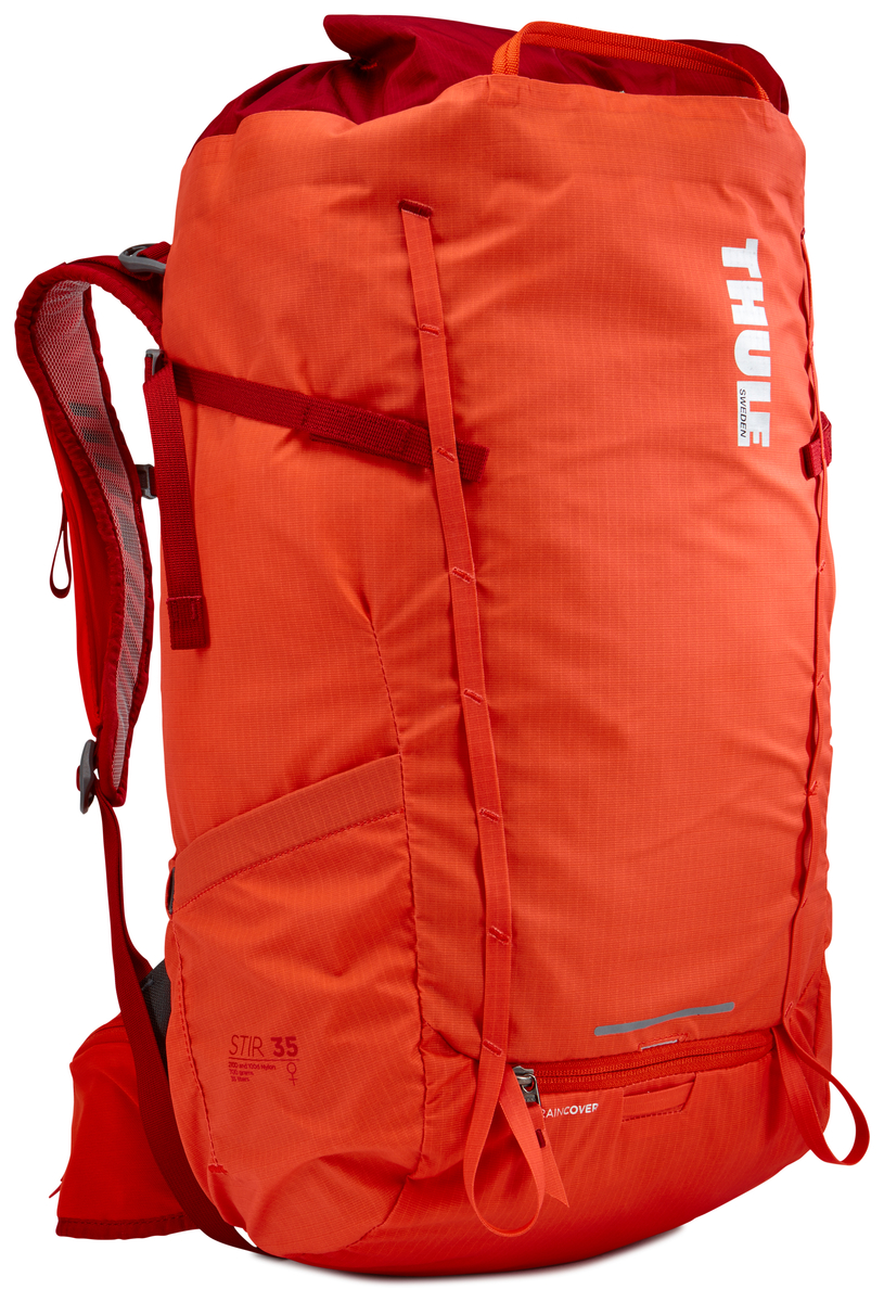 Рюкзак женский Thule Stir 35L Womens Hiking Pack - Roarange, цвет: оранжевый, 35л211403 Рюкзак женский Thule Stir 35L Womens Hiking Pack - Roarange, цвет: оранжевый, 35л211403Женский рюкзак для пеших путешествий Thule Stir 35 л - Благодаря простому и элегантному дизайну в сочетании с регулировкой рюкзака по спине, множеством легкодоступных карманов и дождевым чехлом этот рюкзак идеально подходит для более долгих дневных походов. Легкодоступная крышка с защитным откидным клапаном Система StormGuard — это комбинация частичного дождевого чехла с водонепроницаемым нижним слоем для создания полностью защищенного от непогоды рюкзака Конструкция StormGuard обеспечивает удобный доступ к снаряжению, препятствует проникновению влаги и более надежна, чем обычный дождевой чехол Регулировка по спине в пределах 10 см обеспечивает идеальную посадку Съемные поясной и нагрудный ремни для городского использования Боковая молния для удобного доступа к снаряжению Эластичный карман на плечевом ремне для хранения телефона и других небольших предметов Точка крепления петли для фонаря и светоотражающий материал Передний карман Shove-it Pocket...