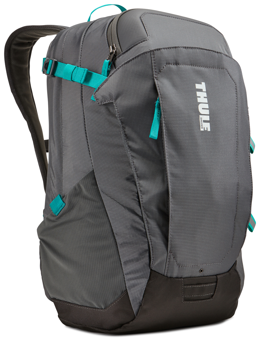 Рюкзак Thule EnRoute Triumph (STRUT), цвет: темно-серый, 21л3202894 Рюкзак Thule EnRoute Triumph (STRUT), цвет: темно-серый, 21л3202894Рюкзак Thule EnRoute Triumph 2 - Рюкзак объемом 21 л с конструкцией SafeEdge для защиты ноутбука и отделениями для хранения самых необходимых повседневных вещей. Вмещает MacBook Pro с диагональю экрана 15 или ноутбук с диагональю экрана 14 и дополнительно планшет Чехол для ноутбука с конструкцией SafeEdge для защиты углов устройства и дополнительный накладной карман для планшета Ударопрочное отделение SafeZone для солнечных очков, смартфона и других хрупких предметов Карман с регулируемым размером обеспечивает быстрый доступ к хранящимся в нем вещам В отделении для ноутбука также можно хранить питьевую систему (в комплект не входит) Карманы на переднем клапане, обеспечивающие быстрый доступ Потайные крепления со светоотражающими деталями Панель-органайзер обеспечит надежное хранение и быстрый поиск мелких предметов. Выемки для вентиляции на задней стороне обеспечивают циркуляцию воздуха. Мягкие ремни рюкзака с нагрудным ремнем обеспечивают...