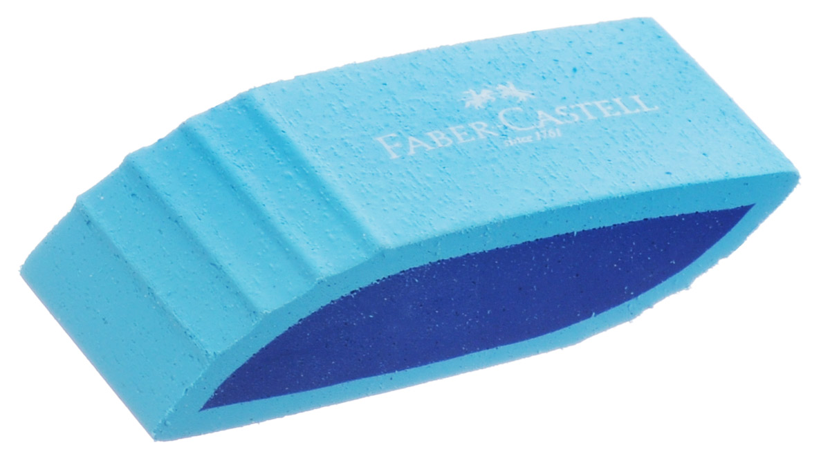 Faber-Castell Ластик фигурный цвет голубой183057_голубой Faber-Castell Ластик фигурный цвет голубой183057_голубойЛастик фигурный Faber-Castell станет незаменимым аксессуаром на рабочем столе не только школьника или студента, но и офисного работника. Аккуратный, не оставляет грязных разводов. Не повреждает бумагу даже при многократном стирании. Кроме того, высококачественный ластик не содержит ПВХ.