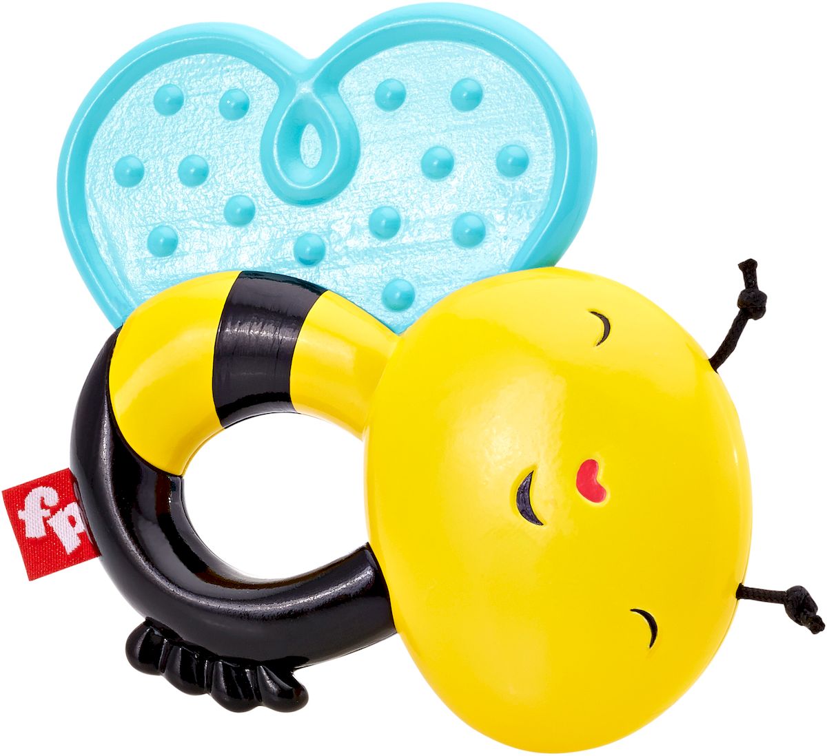 Fisher Price Прорезыватель Медовая пчелкаDTH49_DFR15 Fisher Price Прорезыватель Медовая пчелкаDTH49_DFR15Прорезыватель для детских зубов - незаменимая вещь в уходе за ребенком. Существует несколько критериев для выбора правильного, и главные из них - яркость, способная привлечь внимание ребенка, и безопасность - соблюдены в прорезывателе Fisher-Price Медовая пчелка. Изделие выполнено в виде яркой и забавной пчелки, оснащено удобной ручкой. В прорезывателе использованы материалы различной жесткости и текстур, что благотворно сказывается на развитии тактильных ощущений малыша.
