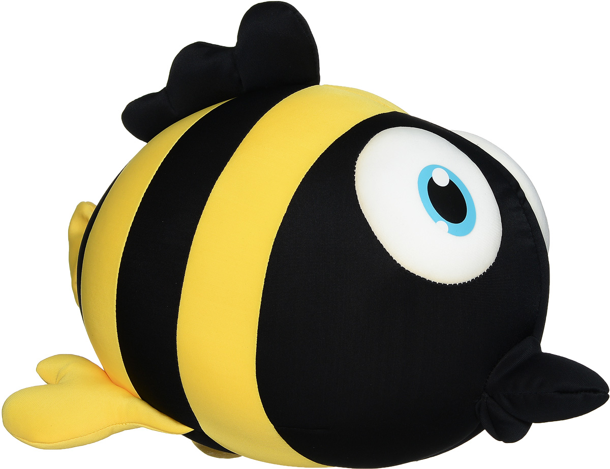 Maxi Toys Мягкая игрушка-антистресс Рыбка Пучеглазка 34 смMT-J121184_черный, желтый Maxi Toys Мягкая игрушка-антистресс Рыбка Пучеглазка 34 смMT-J121184_черный, желтыйМягкая игрушка-антистресс Maxi Toys Рыбка Пучеглазка порадует вас своим эффектным дизайном и необычной формой. Она очень удобная и позволит полностью расслабиться. Игрушка выполнена в виде рыбки с большими глазами. Главное достоинство игрушки - это осязательный массаж, приятный, полезный и антидепрессивный. Она наполнена мелкими гранулами полистирола, а чехол изготовлен из мягкого, приятного на ощупь материала. Мягкая игрушка- антистресс Maxi Toys Рыбка Пучеглазка - это идеальный подарок для любимого человека.