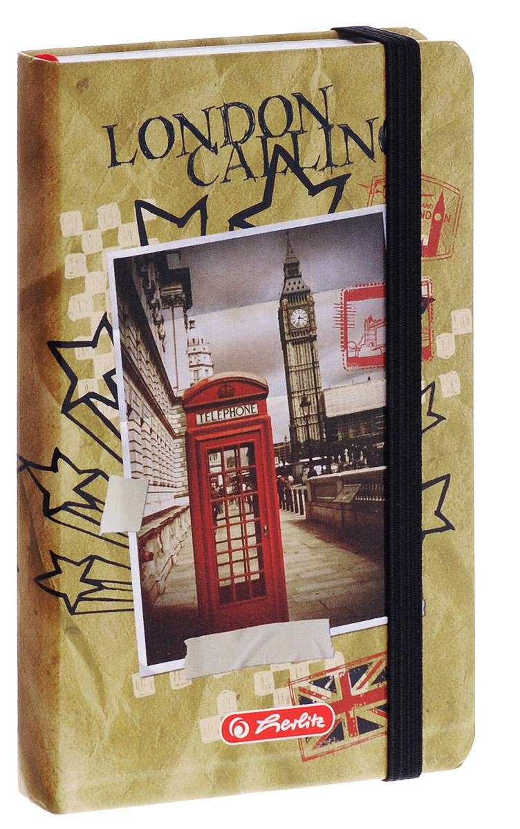 Herlitz Записная книжка London 96 листов в клетку11301868 Herlitz Записная книжка London 96 листов в клетку11301868Записная книжка Herlitz London - незаменимый атрибут современного человека, необходимый для рабочих и повседневных записей в офисе и дома. Записная книжка содержит 96 листов формата А6 в клетку. Обложка, выполненная из плотного картона, оформлена изображением знаменитой лондонской башни. Прошитый внутренний блок гарантирует полное отсутствие потери листов. Записная книжка Herlitz London станет достойным аксессуаром среди ваших канцелярских принадлежностей. Она подойдет как для деловых людей, так и для любителей записывать свои мысли, рисовать скетчи, делать наброски.