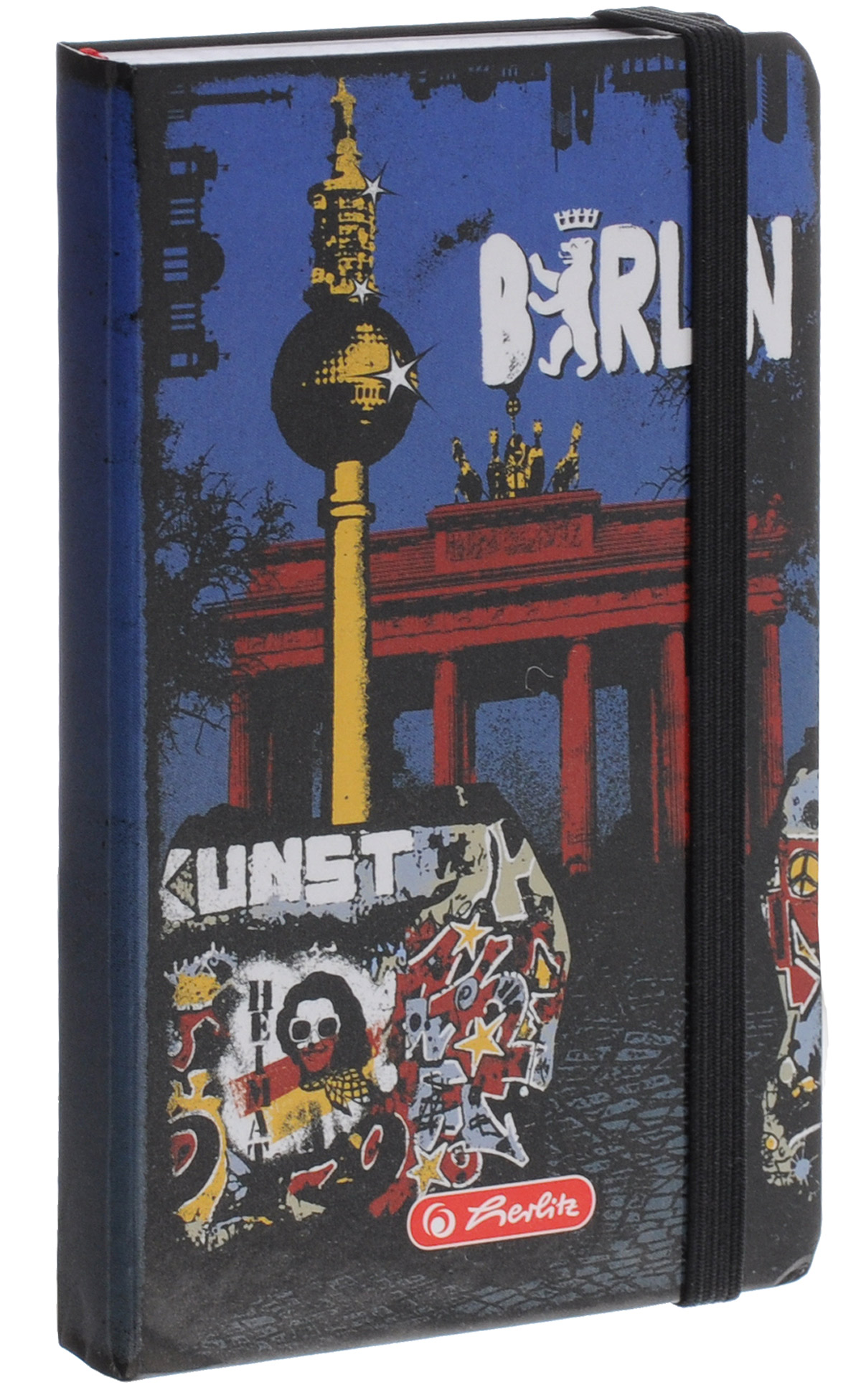 Herlitz Записная книжка Berlin 96 листов в клетку11301876 Herlitz Записная книжка Berlin 96 листов в клетку11301876Записная книжка Herlitz Berlin - незаменимый атрибут современного человека, необходимый для рабочих и повседневных записей в офисе и дома. Записная книжка содержит 90 листов формата А6 в клетку без полей. Обложка выполнена из плотного картона. Прошитый внутренний блок изготовлен из высококачественной бумаги и гарантирует полное отсутствие потери листов. Записная книжка имеет закругленные углы и удобное ляссе. Книга для записей Herlitz Berlin станет достойным аксессуаром среди ваших канцелярских принадлежностей. Это отличный подарок коллеге или деловому партнеру.