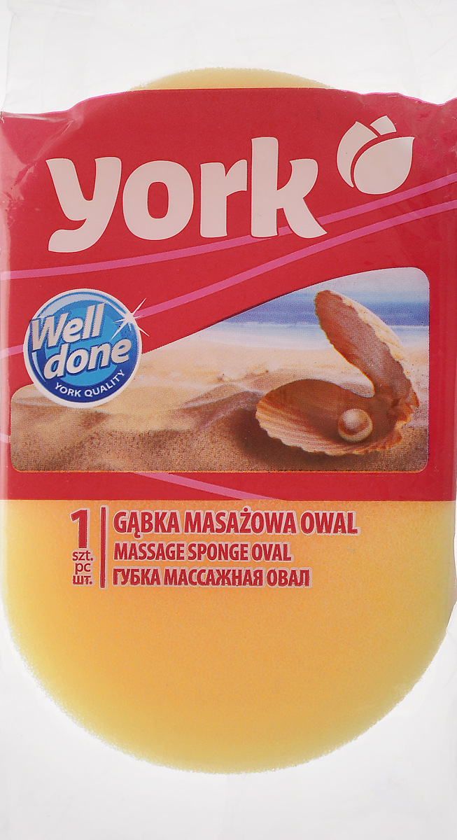 Губка для тела York, массажная, цвет: белый, желтый, 14,5 х 9,5 х 4,5 см1101/011010_белый, желтый Губка для тела York, массажная, цвет: белый, желтый, 14,5 х 9,5 х 4,5 см1101/011010_белый, желтыйГубка для тела York изготовлена из мягкого экологически чистого полимера. Пористая структура губки создает воздушную пену даже при небольшом количестве геля для душа. Эффективно очищает и массирует кожу, улучшая кровообращение и повышая тонус.