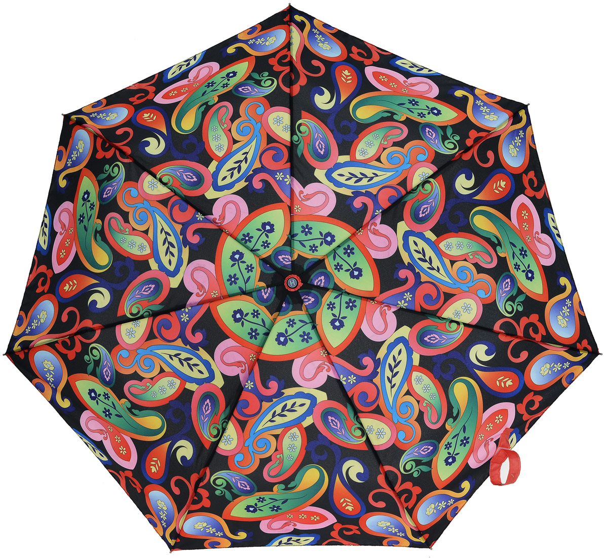 Зонт женский Henry Backer, 3 сложения, цвет: мультиколор. U26201 Bright PaisleyU26201 Bright Paisley Зонт женский Henry Backer, 3 сложения, цвет: мультиколор. U26201 Bright PaisleyU26201 Bright PaisleyЖивописный женский зонт «Яркие огурцы», автомат У зонта сравнительно легкий для автомата вес благодаря использованию наряду со сталью алюминия и фибергласса. Конструкция каркаса ветроустойчивая.