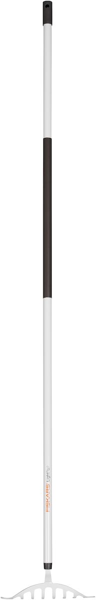 Грабли для роз облегченные Fiskars Light, 160 см1019607 Грабли для роз облегченные Fiskars Light, 160 см1019607Облегченные грабли Fiskars Light для роз подходят для уборки, распределения почвы или дерна на небольшой площади вокруг грядок и между растениями. Грабли особой формы из закаленной стали подходят для работы в узком пространстве между растениями или под ними. Алюминиевый черенок станет удобным подспорьем в работе для женщин. Пластиковое покрытие на черенке обеспечивает теплоизоляцию. Специальное отверстие позволяет повесить грабли на гвоздь для удобства хранения. Длина граблей: 160 см.