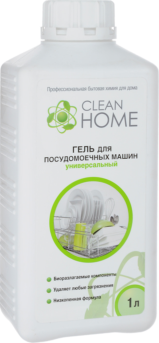 Гель для посудомоечных машин Clean Home, универсальный, 1 л408 Гель для посудомоечных машин Clean Home, универсальный, 1 л408Гель Clean Home специально предназначен для мытья посуды в посудомоечной машине. Эффективное профессиональное моющее средство прекрасно удаляет жировые, белковые и комбинированные загрязнения с поверхности посуды и приборов. Работает в большом диапазоне температур. Благодаря быстрому растворению можно использовать при низкотемпературных и коротких программах. Гель безопасен для окружающей среды, прекрасно смывается и не остается на посуде. Средство гипоаллергенно, не содержит ароматизаторов, безопасно для детей и людей, склонных к аллергии. Чистой становится не только посуда, машина также очищается от налета и грязи в процессе мытья. Товар сертифицирован.