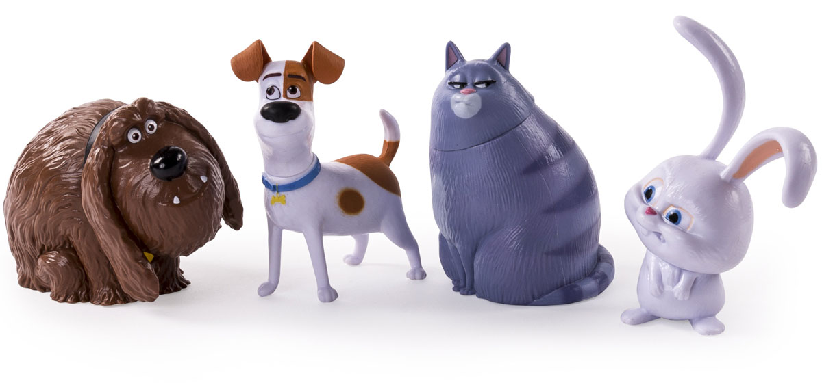 Secret Life of Pets Набор фигурок героев 4 шт72815 Secret Life of Pets Набор фигурок героев 4 шт728154 фигурки героев в закрытой коробке. Рекомендовано для интернет-магазинов из-за простой упаковки.