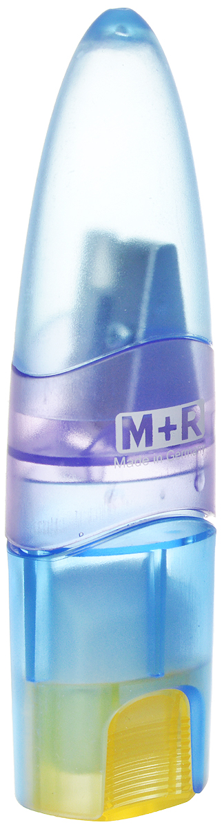 M+R Точилка Ellipstick Swing с ластиком цвет голубой сиреневый0945-0002_голубой, сиреневый M+R Точилка Ellipstick Swing с ластиком цвет голубой сиреневый0945-0002_голубой, сиреневыйУдобная точилка в пластиковом корпусе с крышкой M+R Ellipstick Swing предназначена для затачивания карандашей. Острое лезвие точилки обеспечивает высококачественную и точную заточку карандашей. Карандаш затачивается легко и аккуратно, а опилки после заточки остаются в специальном контейнере. Точилка снабжена ластиком, закрывающимся колпачком.