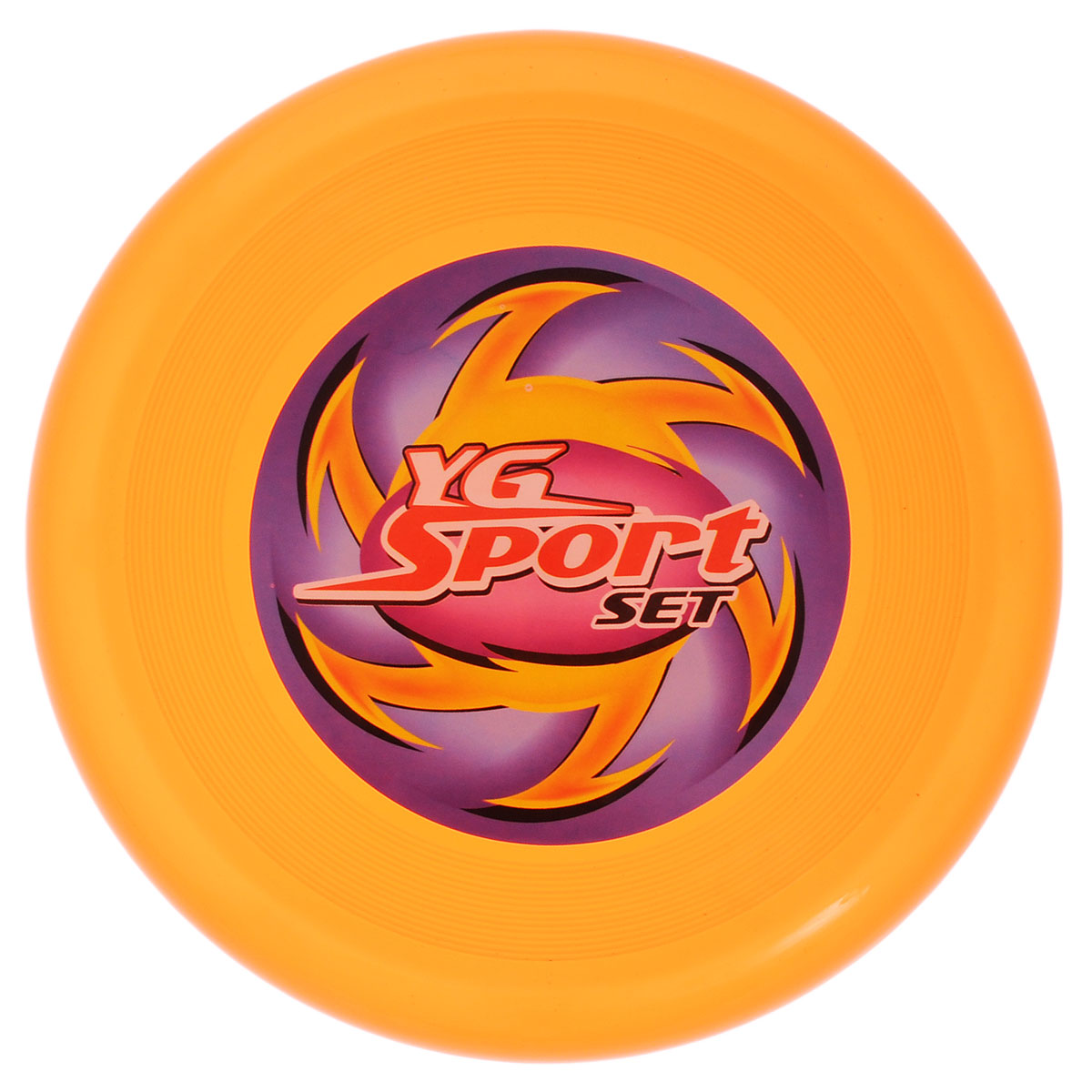 YG Sport Летающий диск цвет оранжевыйYG03J YG Sport Летающий диск цвет оранжевыйYG03JЛетающий диск YG Sport выполнен из прочного материала, что обеспечивает ему долговечность. А яркость и особая форма делают его идеальным для спортивных развлечений! Летающий диск способен поднять настроение всем! Каждый ребенок будет рад такому яркому и спортивному подарку.
