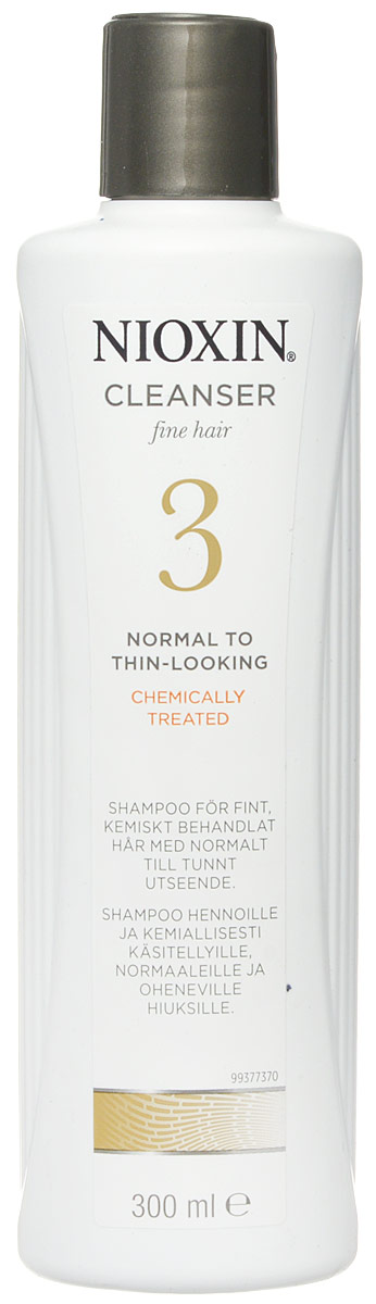 Nioxin Cleanser Очищающий шампунь (Система 3) System 3, 300 мл81274151 Nioxin Cleanser Очищающий шампунь (Система 3) System 3, 300 мл81274151Шампунь очищающий Система 3 Cleanser System 3 Nioxin бережно заботится о тонких и нормальных волосах, которые подверглись химической завивке. Средство увлажняет и смягчает кожу головы, защищает волосы от остаточных продуктов химических процедур. Также шампунь от Nioxin заботиться об интенсивности цвета окрашенных волос и придает им особенный блеск.